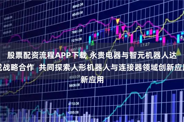 股票配资流程APP下载 永贵电器与智元机器人达成战略合作 共同探索人形机器人与连接器领域创新应用