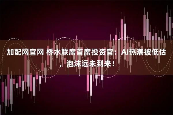 加配网官网 桥水联席首席投资官：AI热潮被低估，泡沫远未到来！